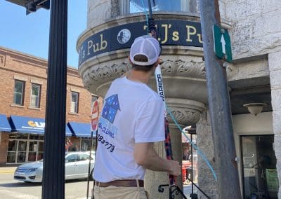Gleaming Glass Window cleaning